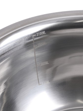 Миска металлическая 3,3 л MALLONY Bowl-Roll-27 из нержавеющей стали с зеркальной полировкой