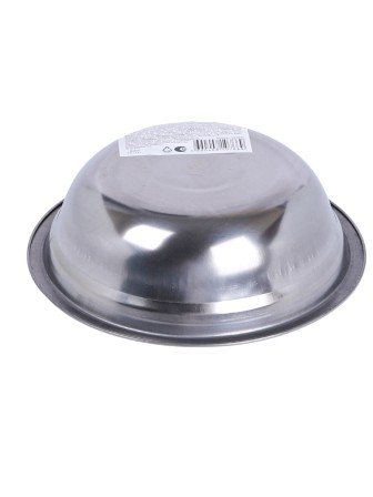 Миска металлическая 0,5 л MALLONY Bowl-15 из нержавеющей стали с зеркальной полировкой