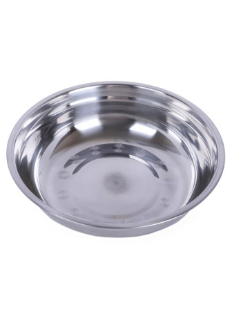 Миска металлическая 2,8 л MALLONY Bowl-27 из нержавеющей стали с зеркальной полировкой