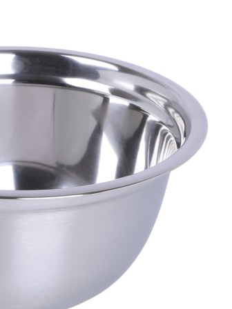 Миска металлическая 2,5 л MALLONY Bowl-Ring-22 из нержавеющей стали