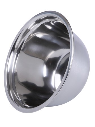 Миска металлическая 2,5 л MALLONY Bowl-Ring-22 из нержавеющей стали