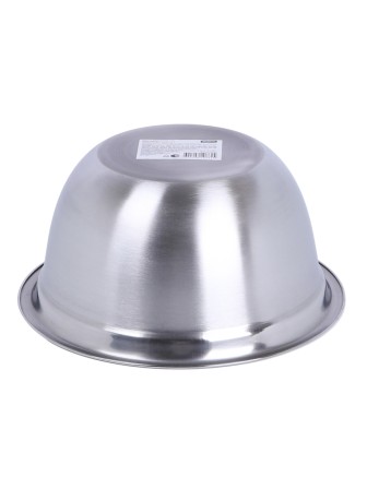 Миска металлическая 2,5 л MALLONY Bowl-Ring-22 из нержавеющей стали