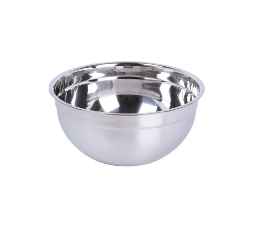 Миска металлическая 4 л MALLONY Bowl-Ring-26 из нержавеющей стали