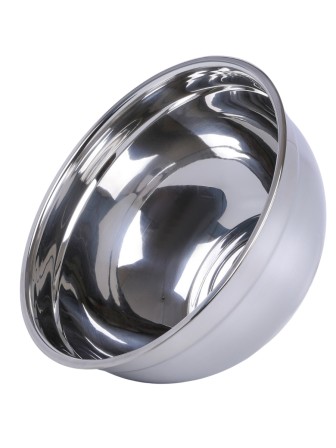 Миска металлическая 4 л MALLONY Bowl-Ring-26 из нержавеющей стали