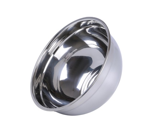 Миска металлическая 4 л MALLONY Bowl-Ring-26 из нержавеющей стали