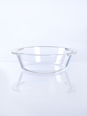 Кастрюля стеклянная с крышкой 1,5 л MALLONY ITALIANO жаропрочная