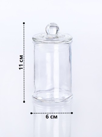 Стеклянная банка для хранения с крышкой 0,15 л MALLONY BANCA для чая, кофе