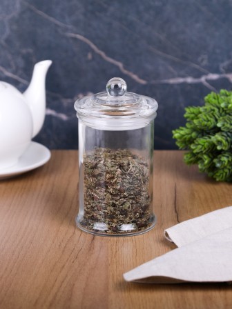 Стеклянная банка для хранения с крышкой 400 мл MALLONY BANCA для чая, кофе