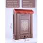 Ящик почтовый внутренний с пластиковой накладкой