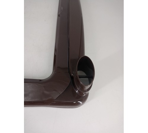 Уценка 22-2935 Комод пластиковый VIOLET Плетенка 035401, 4 секции, бежевый/коричневый