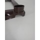 Уценка 22-2935 Комод пластиковый VIOLET Плетенка 035401, 4 секции, бежевый/коричневый