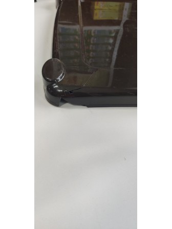 Уценка 23-0405 Комод пластиковый VIOLET Элегант 035272, 4 секции, темный 