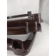 Уценка 23-0405 Комод пластиковый VIOLET Элегант 035272, 4 секции, темный 