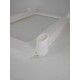 Уценка 23-1373 Комод пластиковый VIOLET Ажур 035326, 3 секции, белый