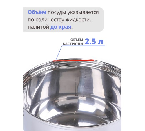 Пароварка 2,5 л из нержавеющей стали MALLONY MEDIANO двухуровневая, стеклянная крышка, индукция