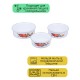 Миски эмалированные с крышками набор 3 шт. MALLONY FAMILIA 600/ 850/ 1250 мл