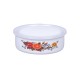 Миски эмалированные с крышками набор 3 шт. MALLONY FAMILIA 600/ 850/ 1250 мл