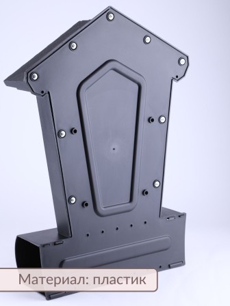 Большой почтовый ящик ЭЛИТ с отсеком для газет