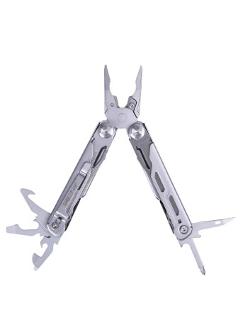 Мультитул многофункциональный, набор инструментов Эмитрон 11 в 1 с набором бит + ЗИП для острогубцев