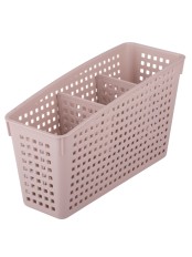 Органайзер для хранения для ванной, кухни Violet Лофт со съемными перегородками, цвет латте