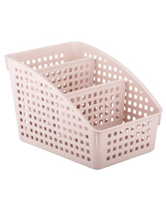 Органайзер для хранения со съемными перегородками VIOLET Лофт широкий 18х13,5х12 см, цвет латте