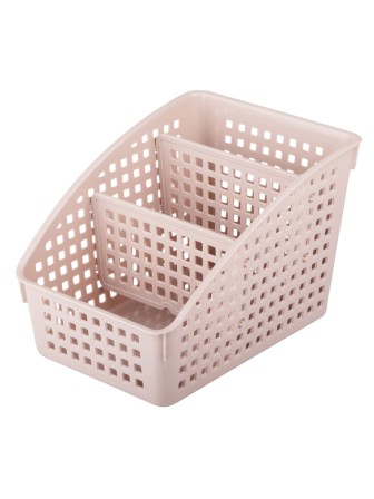 Органайзер для хранения со съемными перегородками VIOLET Лофт широкий 18х13,5х12 см, цвет латте