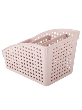 Органайзер для хранения со съемными перегородками VIOLET Лофт широкий 18х13,5х12 см, цвет латте