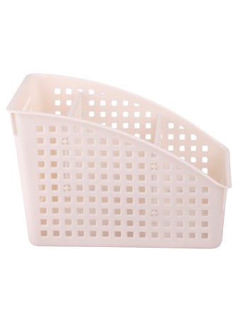 Органайзер для хранения со съемными перегородками VIOLET Лофт широкий 18х13,5х12 см, слоновая кость