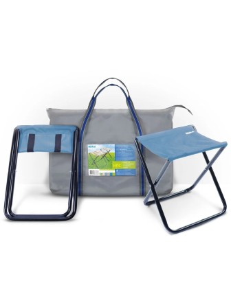 Складные стулья туристические НИКА НПС "Джинс", 2 шт. в сумке-чехле