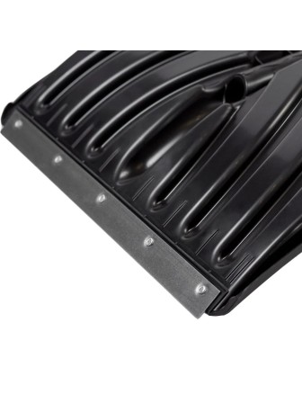 Лопата снеговая КРЕПЫШ с деревянным черенком