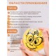 Грелка солевая Смайлик Девочка желтый
