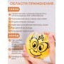 Грелка солевая Смайлик Девочка желтый