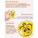 Грелка солевая Смайлик Девочка желтый