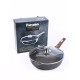 Сковорода Premium (mokko)  с026902 26см,съемн.ручка,стек.крышка