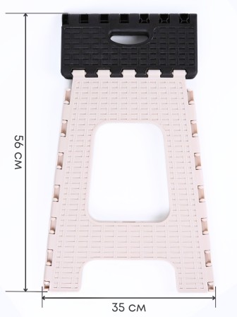 Табурет складной Плетенка М7093 беж/коричн. Альтернатива