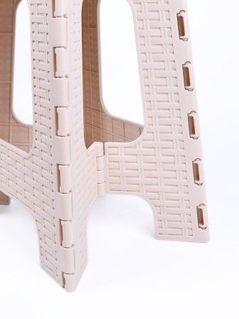 Табурет складной Плетенка М7093 беж/коричн. Альтернатива