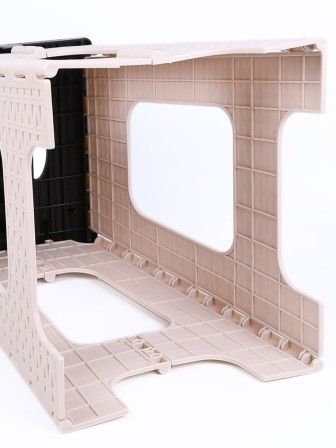 Табурет складной Плетенка М7093 беж/коричн. Альтернатива