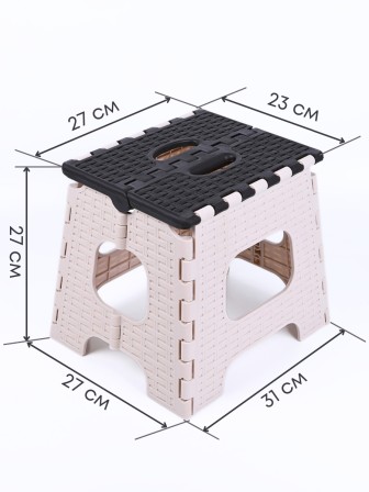 Табурет складной малый Плетенка М7097 беж/коричн.Альтернатива