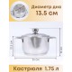 Набор посуды из нержавеющей стали Амет 6 предметов исполнение 1