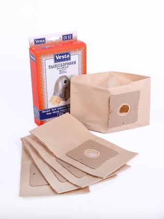 К-т пылесборников VESTA ER 03 5 шт. бумаж.