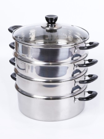 Мантоварка WEBBER BE-083 8л, нерж, d26см