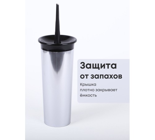 Комплект WC Rambai закрытый с декором (черный) 