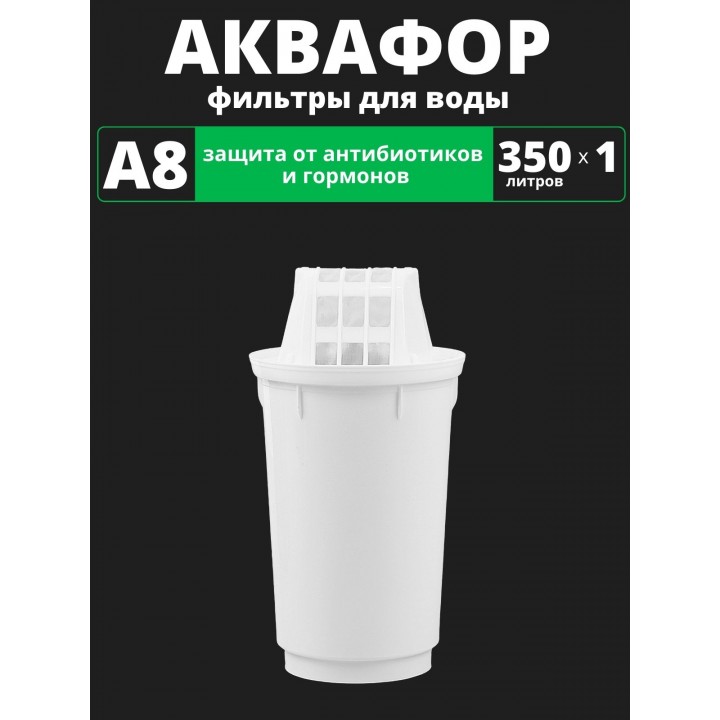 Картридж сменный для кувшина Аквафор A8 (1 картридж в упак.) РОССИЯ