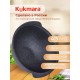 Казан для плова со стеклянной крышкой Kukmara Мраморная кмт47а, 4,5 л, антипригарное покрытие