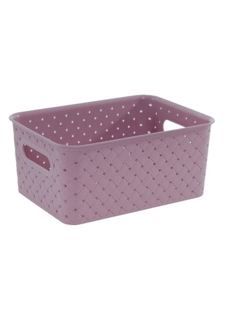 Корзинка "Береста" 3л 235х173х105мм (сирень)