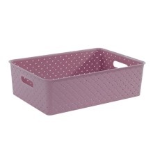 Корзинка "Береста" 7,5л 350х245х105мм (сирень)