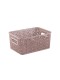 Корзинка "Вязь" 3л 235х173х105мм (розовый нюд)