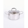 Кастрюля нерж. SAFIA SF-CA1516G 1.5л, d16см, стекл.крышка