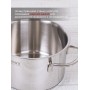 Кастрюля нерж. SAFIA SF-CA1816G 1.8л, d16см, стекл.крышка