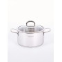 Кастрюля нерж. SAFIA SF-CA3020G 3л, d20см, стекл.крышка
